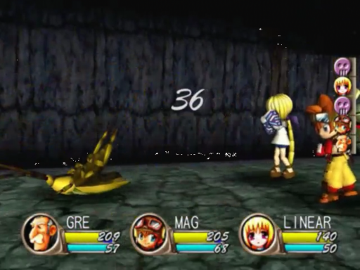 Evolution the World of Sacred Device screenshot 3 for Sega Dreamcast